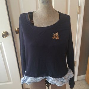 Crown & Ivy Faux Layered Sweater